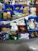 Pallet of assorted valves, fittings and gears