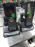 Quantity of 2 x Symbol Hand Held Scanners, Model: MC92NO