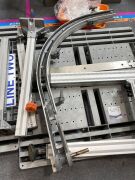 Quantity of 2 x Pallets containing Flexlink Conveyor Legs, & a section of Curved Conveyor, approx 2000mm L - 3