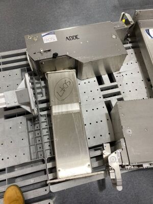 ADDE Extendable Conveyor Section Stainless Steel Housing, approx 90 x 680 x 1350mm