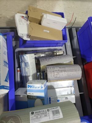 2x Pallets of Assorted Light bulbs and fuses & more