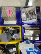 Pallet of conduit connectors, brass couplings, relay switches, circuit breakers - 5