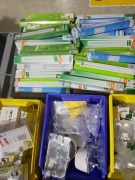 Pallet of fluorescent tubes, electrical plugs, socket switches & more - 5