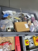 3x Pallet of various cables, connectors, drill bits, hand tools, fuses, plugs & more - 9