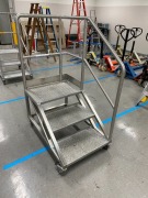 Stainless Steel Mobile Access Platform, Jarlam - 3