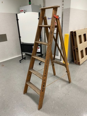 Timber Step Ladder