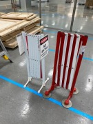 Quantity of 2 x Expandable Personnel Barriers