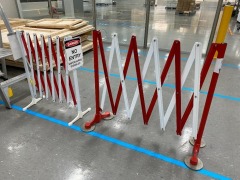 Quantity of 2 x Expandable Personnel Barriers - 2