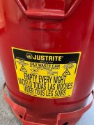 Justrite Oil Waste Can - 3