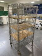 Mobile Mesh Cage approx 970x700x1720H mm