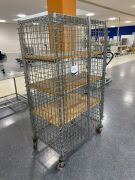 Mobile Mesh Cage approx 970x700x1720H mm - 2