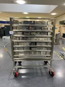 Stainless Steel Autoclave Trolley - 2