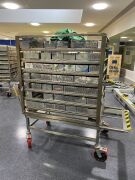 Stainless Steel Autoclave Trolley - 2