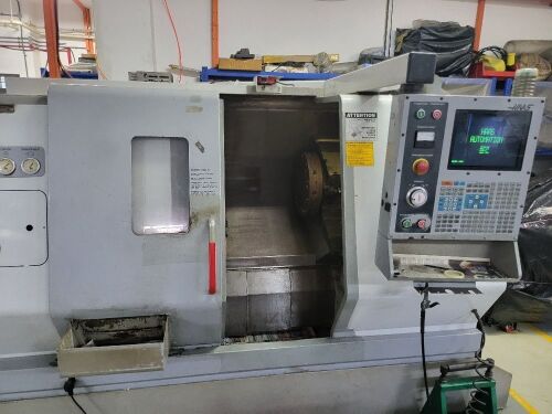 CNC Lathe, Model: SL20 Tool presenter, tailstock, VDI turret, part catcher, Brand: Haas, Condition: Working