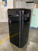 Smeg 270L 50's Style Retro Left Hinge Single Door Fridge - Black FAB28LBL5AU - 2