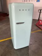 Smeg 281L 50's Retro Aesthetics Vertical Fridge Pastel Green FAB28RPG3AU - 2