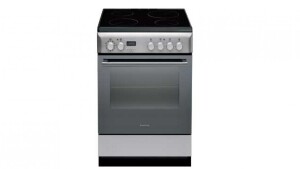 Ariston 600mm Upright Freestanding Cooker - Stainless Steel - A6VMH60XAUS