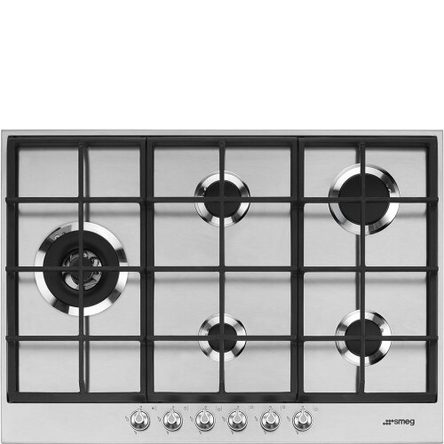 Smeg 72cm Linea Gas Cooktop PX175LAU