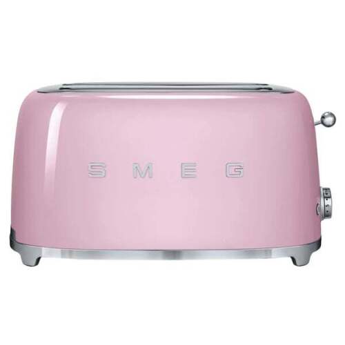 Smeg 50's Retro Style Longslot 4 Slice Toaster - Pastel Blue TSF02PBAU