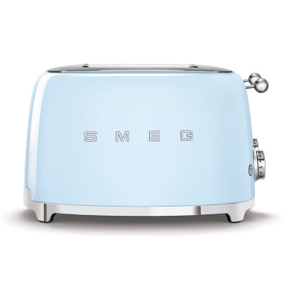 Smeg TSF03PBAU 50's Style 4 Slice Toaster Pastel Blue