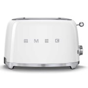 Smeg TSF01WHAU 50s Retro Style 2 Slice Toaster White