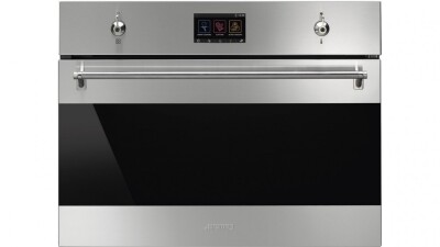 Smeg 600mm Classic Compact Combi-Steam Oven with VIVOscreen SFA4303VCPX