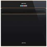 Smeg 60cm Pyro Oven, Black with Copper Trim SFPA6603NR