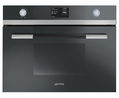 Smeg SFA4130MCN 50L Linear Aesthetic Compact Speed Built-In Microwave Oven 1000W