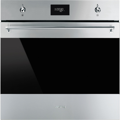 Smeg 60cm Classic Pyrolytic Oven Stainless Steel SOPA6301TX