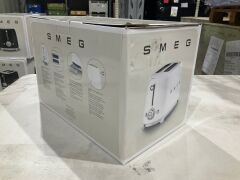 Smeg 50's Retro Style 2 Slice Toaster - White Matte TSF01WHMAU - 7