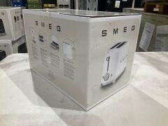 Smeg 50's Retro Style 2 Slice Toaster - White Matte TSF01WHMAU - 7