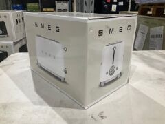 Smeg 50's Retro Style 2 Slice Toaster - White Matte TSF01WHMAU - 3