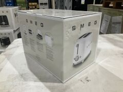 Smeg 50's Retro Style 2 Slice Toaster - White Matte TSF01WHMAU - 7