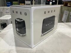 Smeg 50's Retro Style 2 Slice Toaster - Black Matte TSF01BLMAU - 6