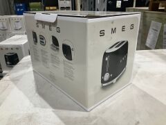 Smeg 50's Retro Style 2 Slice Toaster - Black Matte TSF01BLMAU - 7