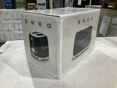 Smeg 50's Retro Style 2 Slice Toaster - Black Matte TSF01BLMAU - 6