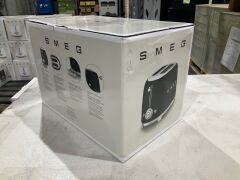 Smeg 50's Retro Style 2 Slice Toaster - Black Matte TSF01BLMAU - 7