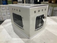 Smeg 50's Retro Style 2 Slice Toaster - Black Matte TSF01BLMAU - 3