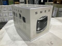 Smeg 50's Retro Style 2 Slice Toaster - Black Matte TSF01BLMAU - 7