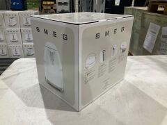 Smeg 50s Retro Style Electric Aesthetic Kettle White Matte KLF03WHMAU - 8