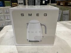 Smeg 50s Retro Style Electric Aesthetic Kettle White Matte KLF03WHMAU - 2