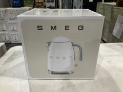 Smeg 50s Retro Style Electric Aesthetic Kettle White Matte KLF03WHMAU - 2