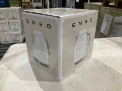 Smeg 50s Retro Style Electric Aesthetic Kettle White Matte KLF03WHMAU - 6