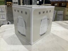 Smeg 50s Retro Style Electric Aesthetic Kettle White Matte KLF03WHMAU - 6