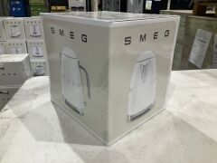 Smeg 50s Retro Style Electric Aesthetic Kettle White Matte KLF03WHMAU - 4