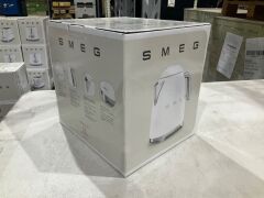 Smeg 50s Retro Style Electric Aesthetic Kettle White Matte KLF03WHMAU - 6