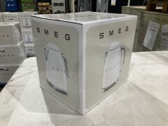 Smeg 50s Retro Style Electric Aesthetic Kettle White Matte KLF03WHMAU - 6