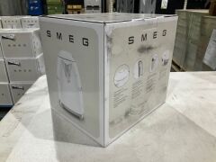 Smeg 50s Retro Style Electric Aesthetic Kettle White Matte KLF03WHMAU - 4