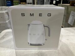 Smeg 50s Retro Style Electric Aesthetic Kettle White Matte KLF03WHMAU - 2