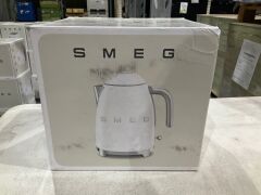 Smeg 50s Retro Style Electric Aesthetic Kettle White Matte KLF03WHMAU - 2